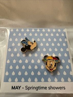 Baublebar x Disney Kids Minnie & Mickey Spring Showers Earrings Set